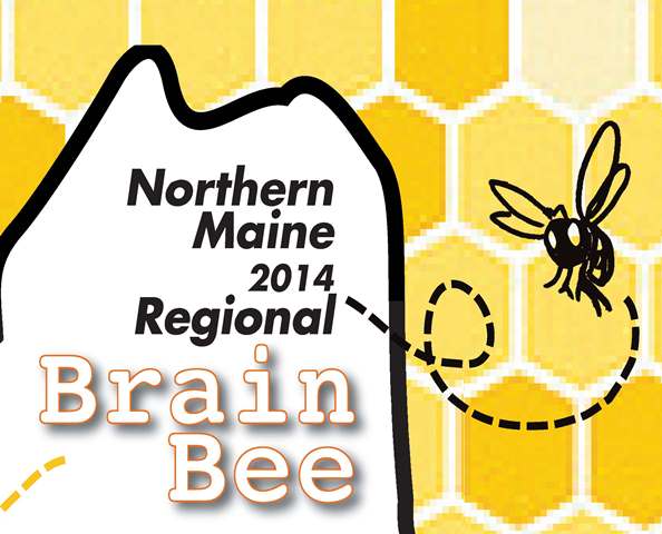 Northern Maine 2014 Brain Bee poster