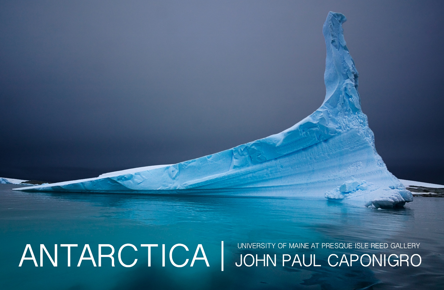 Cover "Antarctica" by John Paul Caponigro