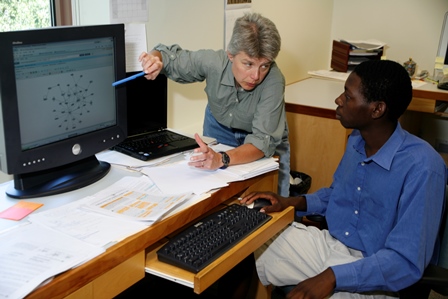 Dorian Britt, 2006 Summer Student with Carol Bult, August 11, 2006