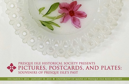 "Pictures, Postcards, and Plates" poster - December 5, 2014 to January 20, 2015