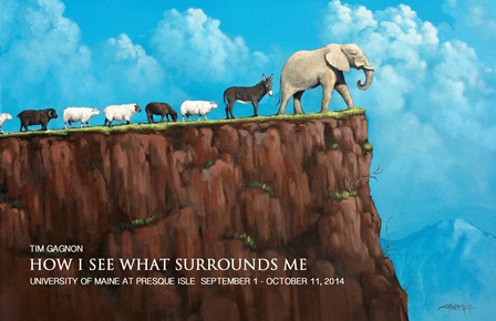 Cover "How I See What Surrounds Me" by Tim Gagnon